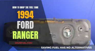 Dropping the Fuel Tank on a 1994 Ford Ranger: Step-by-Step Guide