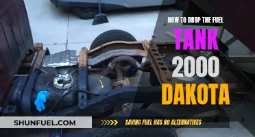 Dropping the Fuel Tank in a 2000 Dakota: Step-by-Step Guide