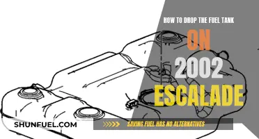 Guide to Removing the Fuel Tank on a 2002 Escalade