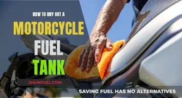 Motorcycle Fuel Tank: Drying Out and Restoration