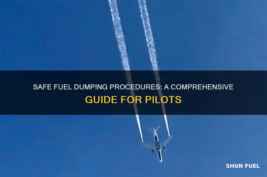 how to dump fuel