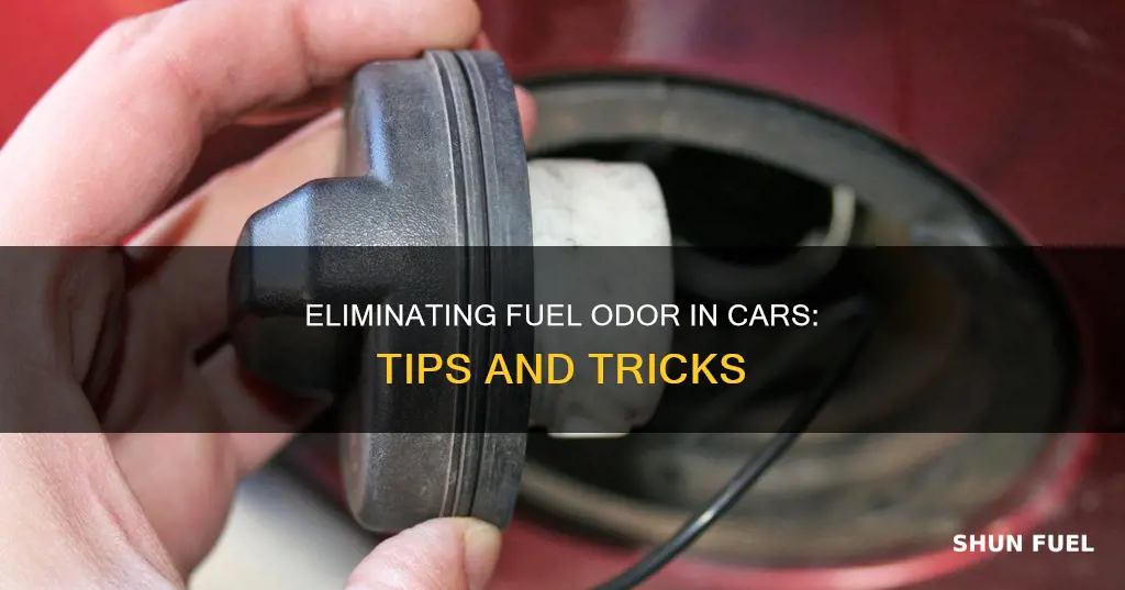 how to eliminate the smell of fuel in car