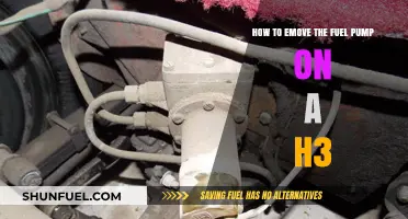 Step-by-Step Guide to Removing the Fuel Pump on a H3