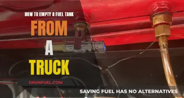 Draining a Truck's Fuel Tank: A Step-by-Step Guide