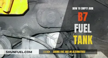 Draining Audi B7 Fuel Tank: Step-by-Step Guide