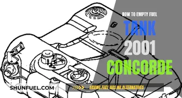 Draining a 2001 Concorde: Step-by-Step Guide to Emptying Fuel Tank