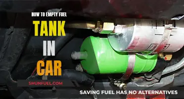 Draining Your Car's Fuel Tank: A Step-by-Step Guide