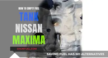 Draining the Nissan Maxima Fuel Tank: Step-by-Step Guide