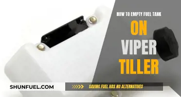 Draining the Viper Tiller's Fuel Tank: Step-by-Step Guide