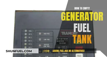 Draining a Generator Fuel Tank: Step-by-Step Guide