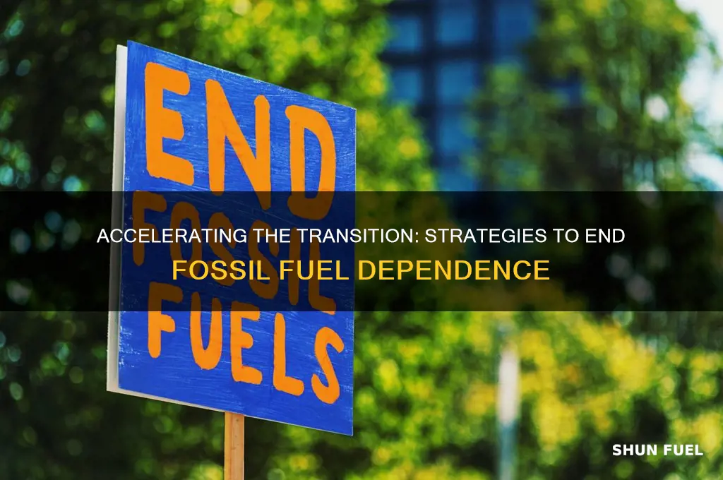 how to end fossil fuel