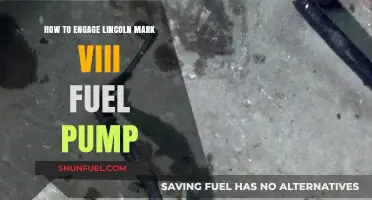 Engage Your Lincoln Mark VIII Fuel Pump: Step-by-Step Guide