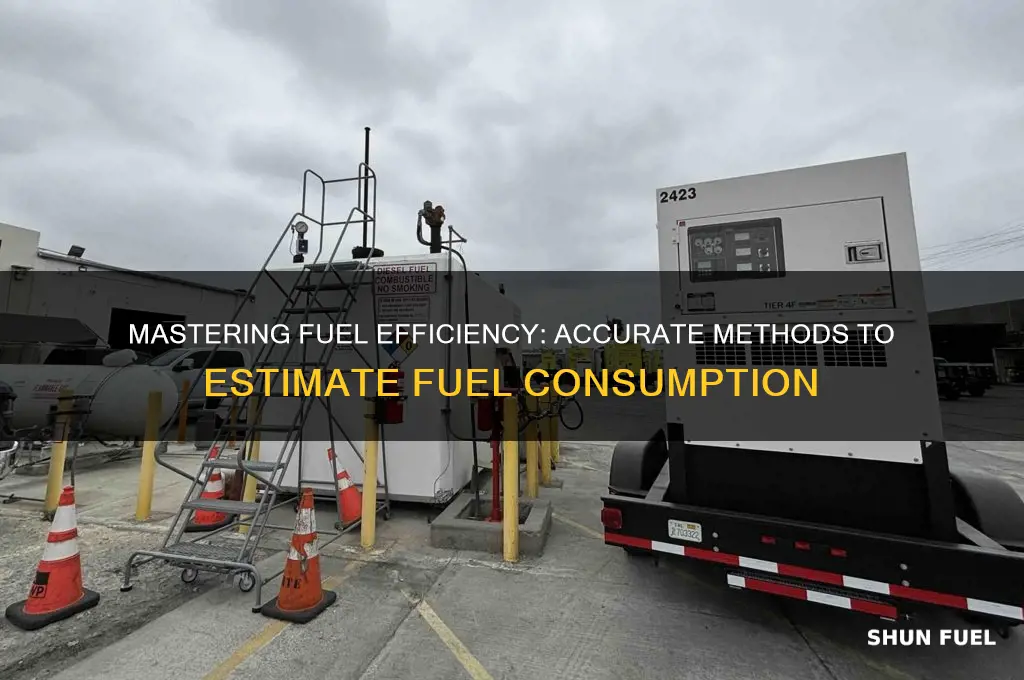 how to estimate fuel consumption