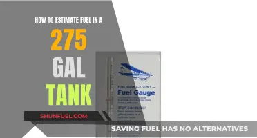 Estimating Fuel Levels: 275-Gallon Tank Guide