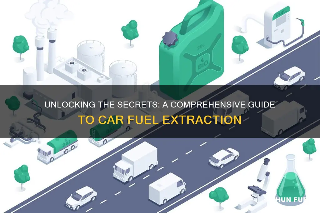 how to extract fuel from car