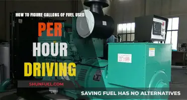Calculate Fuel Consumption: Determine Gallons Used Per Hour While Driving