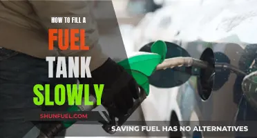 Filling Fuel Tanks: Slow and Steady Wins the Race
