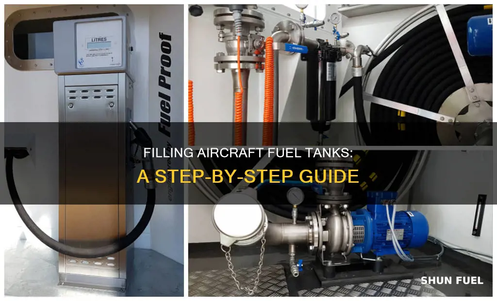 how to fill aircraft fuel tank