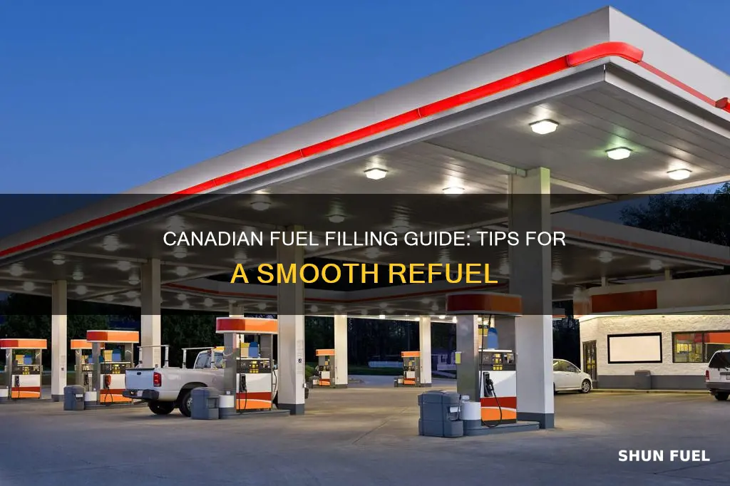 how to fill fuel in car in canada