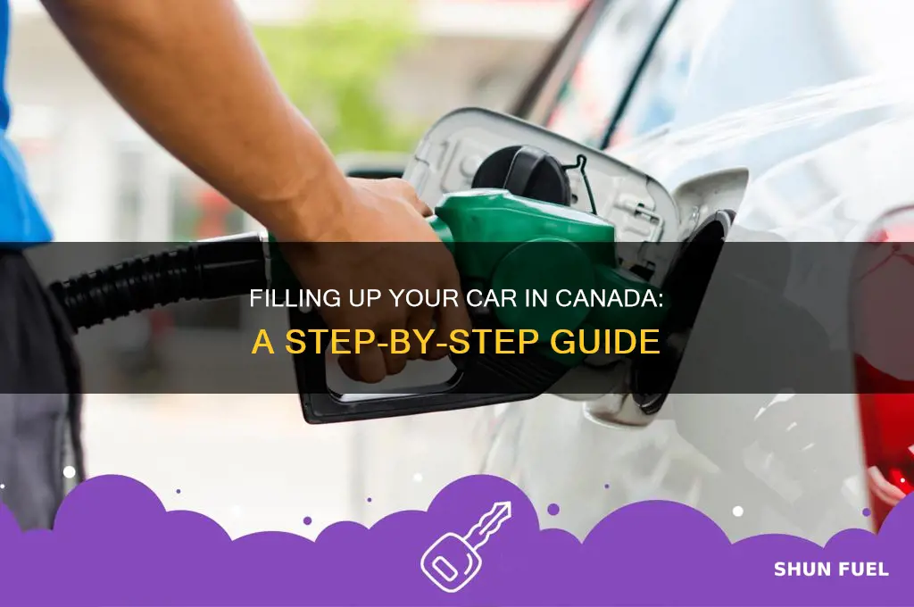 how to fill fuel in car in canada