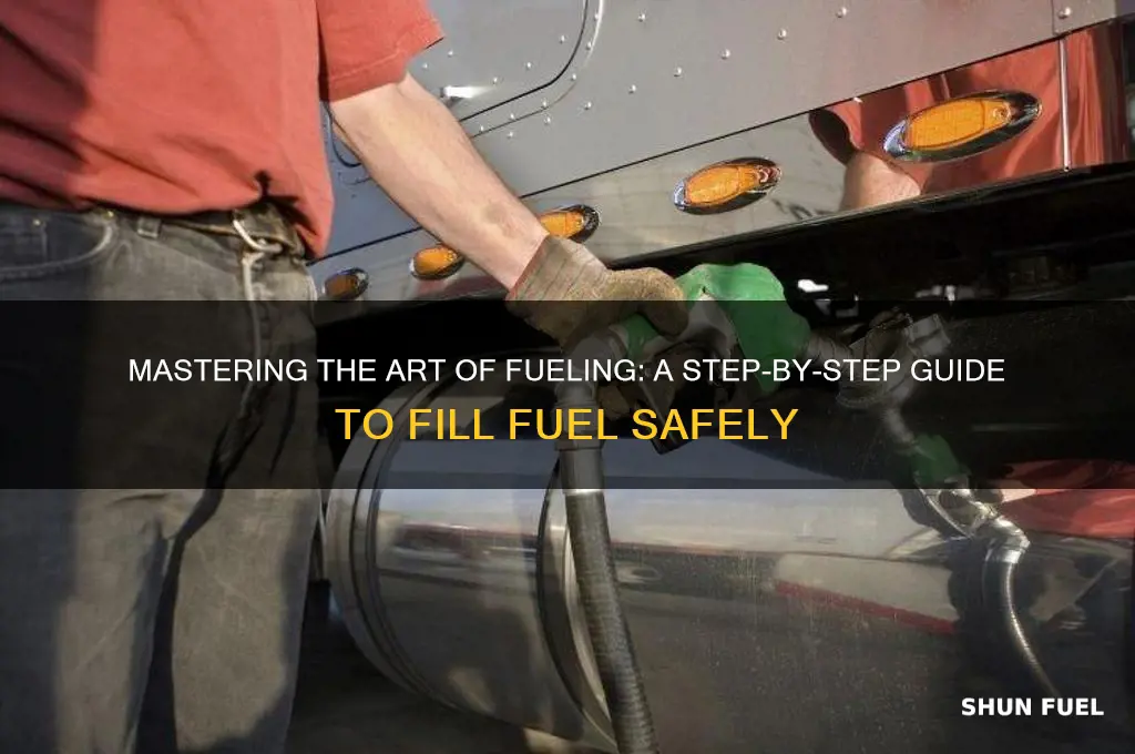 how to fill fuel
