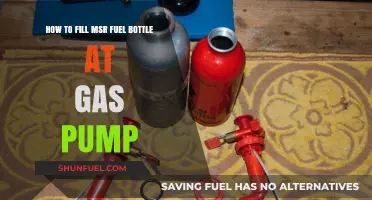 Safely Refilling MSR Fuel Bottles at Gas Pumps: A Step-by-Step Guide