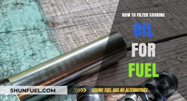 Filtering Cooking Oil for Fuel: DIY Guide