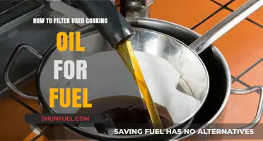 Eco-Friendly Fuel: Simple Steps to Filter Used Cooking Oil