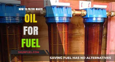 Filtering Waste Oil: A Guide to Homemade Fuel