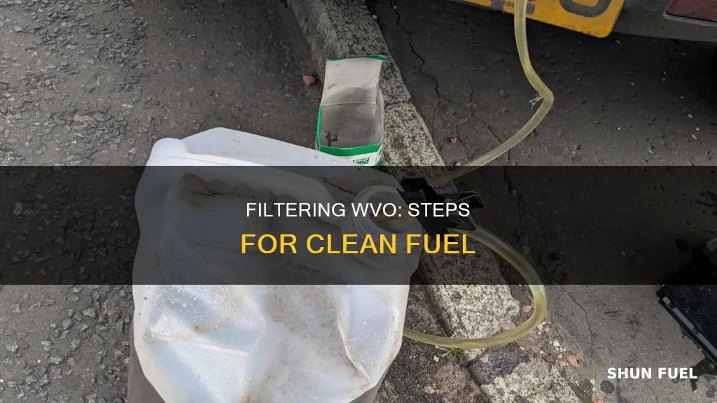 how to filter wvo for fuel