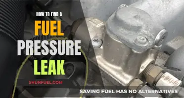 Finding Fuel Pressure Leaks: A Comprehensive Guide