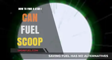 Efficient Fuel Scooping: Locating the Perfect Star for Your Journey