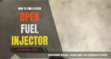 Finding and Fixing Stuck Open Fuel Injectors