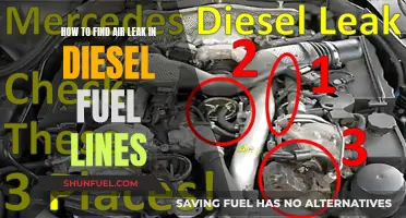 Finding Air Leaks in Diesel Fuel Lines: A Comprehensive Guide