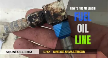 Finding Air Leaks in Fuel Oil Lines: Quick Detection Methods