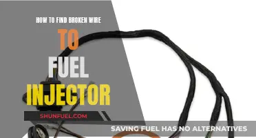 Finding Faults: Locating Broken Wires to Fuel Injectors