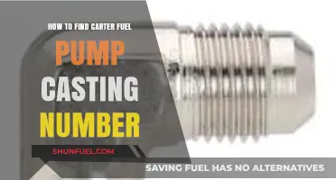 Locating Your Carter Fuel Pump Casting Number: A Step-by-Step Guide
