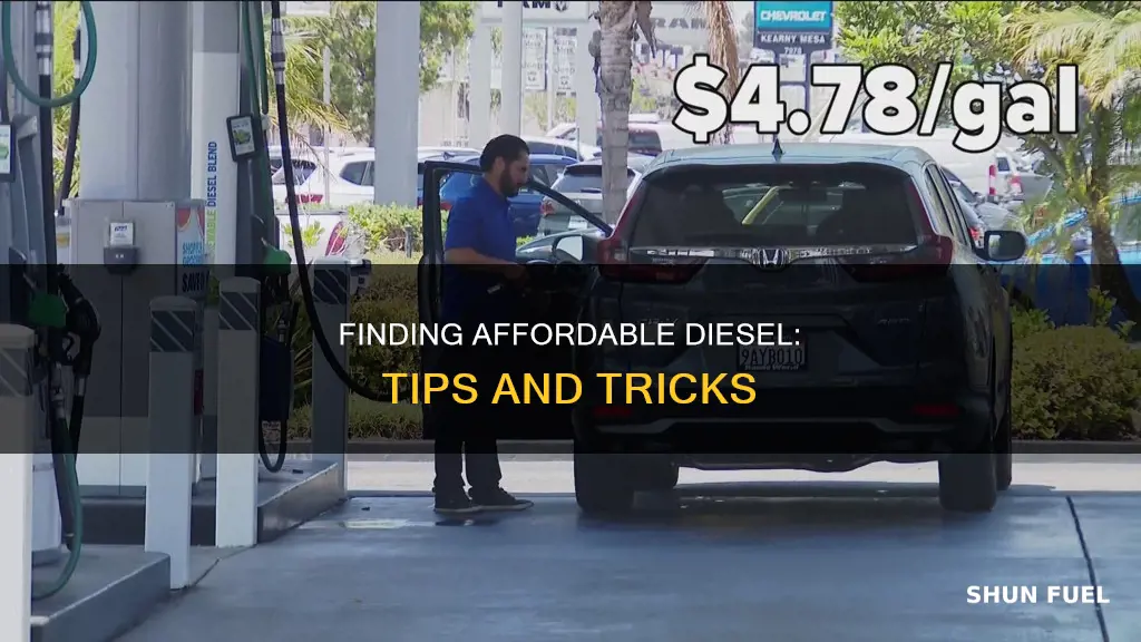 how to find cheap diesel fuel
