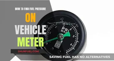 Finding Fuel Pressure: Reading Your Vehicle's Meter