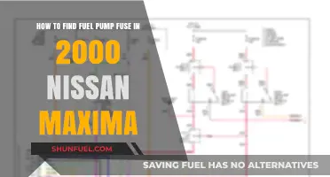 Locate the Fuel Pump Fuse in Your 2000 Nissan Maxima Easily