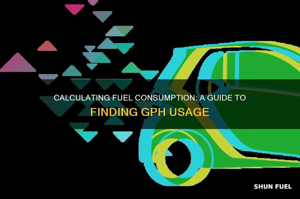 how to find fuel used in gph