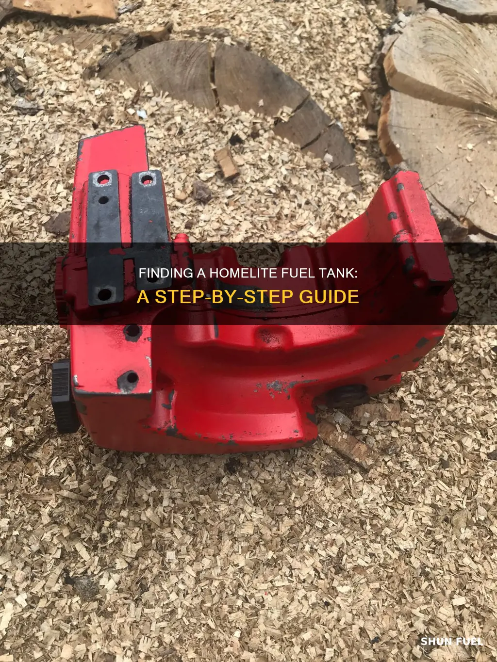 how to find homelite fuel tank