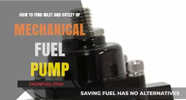 Locating Inlet and Outlet Ports on Mechanical Fuel Pumps: A Guide