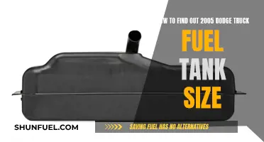 Finding Your 2005 Dodge Truck's Fuel Tank Capacity