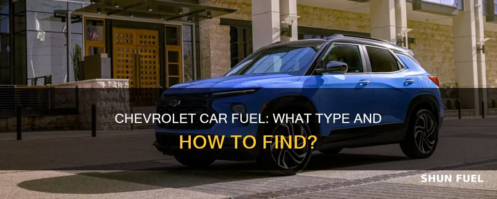 how to find out what fuel a car takes chevrolet