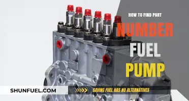 How to Locate the Correct Fuel Pump Part Number Easily
