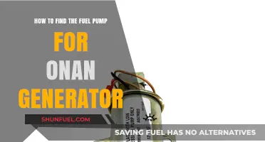 Locate Your Onan Generator's Fuel Pump: A Step-by-Step Guide