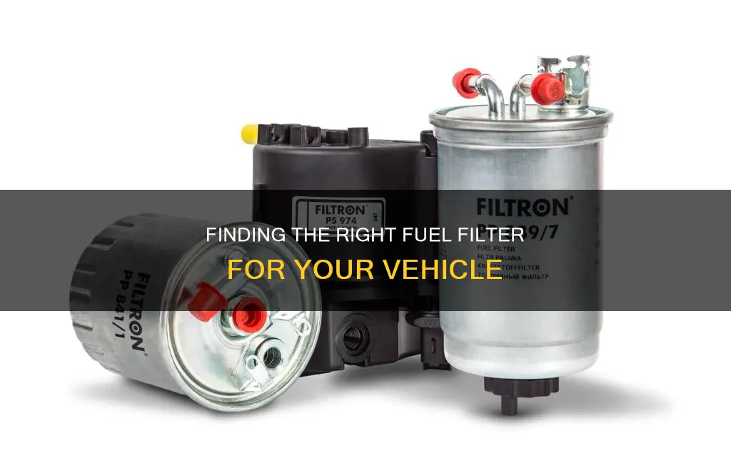 how to find type of fuel filter