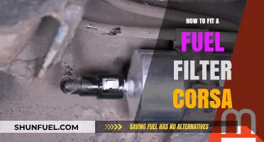 Fitting a Fuel Filter: Corsa Edition