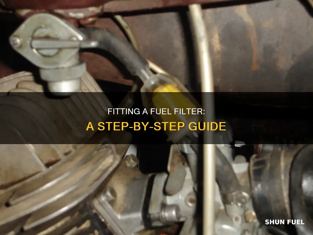 how to fit a fuel filter